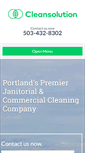 Mobile Screenshot of cleansolutionllc.com