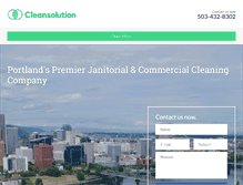 Tablet Screenshot of cleansolutionllc.com